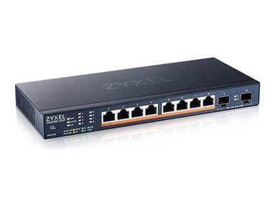 Zyxel XMG1915 Series XMG1915-10EP - Switch - administrert, NebulaFLEX-sky - L3 Lite - smart - 8 x 100/1000/2.5G (PoE++) + 2 x Gigabit SFP / 10 Giga...