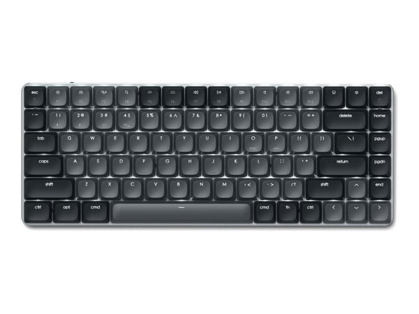 Satechi SM1, Tenkeyless (80 - 87%), USB + Bluetooth, mekaaninen, QWERTY, musta, harmaa
