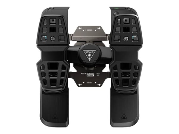 Turtle Beach VelocityOne Rudder, Polkimet, PC, Xbox, Xbox One, Xbox Series S, Xbox Series X, Käyttötilapainike, Langallinen, USB, Musta