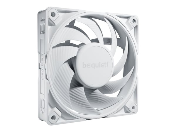 be quiet! Silent Wings Pro 4 - Kabinettvifte - PWM - 120 mm - hvit