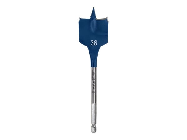Bosch Expert SelfCut Speed - Bor - for kartong, bløtt tre, sponplater - spadedel - 36 mm - heksagonal - lengde: 152 mm