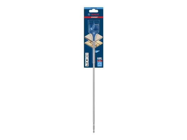Bosch Expert - Bor - for tre, kartong, bløtt tre, sponplater - 38 mm - lengde: 400 mm