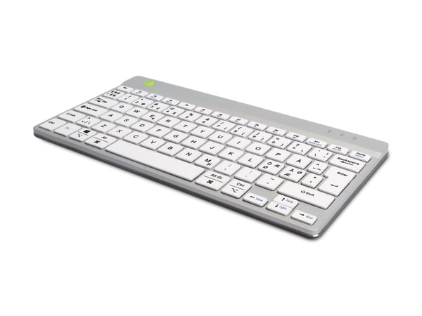 R-Go Tools Compact Break RGOCONDWLWH, Mini, Langallinen, USB, QWERTY, Valkoinen