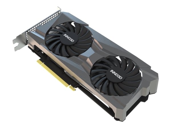 Inno3D GeForce RTX 3050 TWIN X2 - Grafikkort - GF RTX 3050 - 8 GB GDDR6 - PCIe 4.0 - DisplayPort, HDMI, DVI - boks