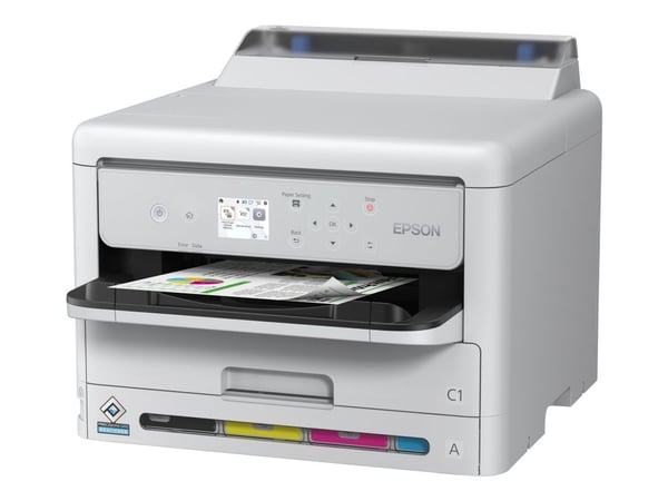 Epson WorkForce Pro WF-C5390DW - Skriver - farge - Dupleks - ink-jet - A4/Legal - 4800 x 1200 dpi - opp til 25 spm (mono) / inntil 25 spm (farge) -...