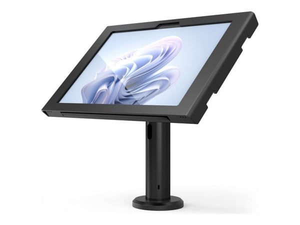 Compulocks Surface Pro 8-11 Apex Enclosure Rise Stand 8" - Ställ - synliga kameror och sensorer fram/bak - för surfplatta - metallram - svart - för...