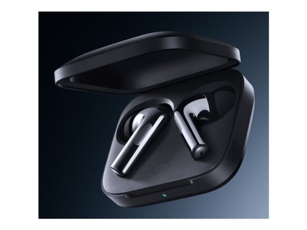 OnePlus Buds 3 - True wireless-hodetelefoner med mikrofon - i øret - Bluetooth - aktiv støydemping - metallgrå