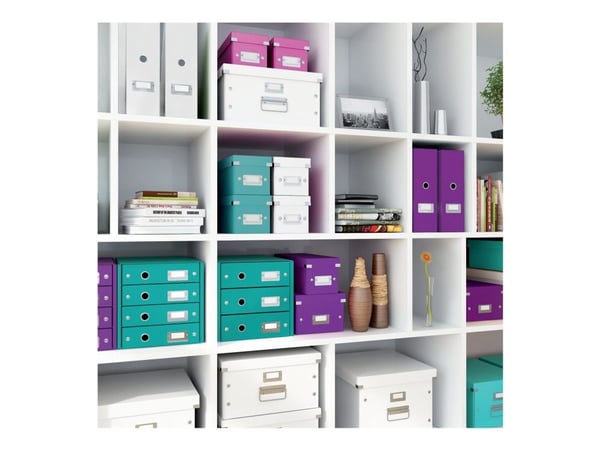 Leitz Click & Store Cube Medium - Förvaringsbox - lila
