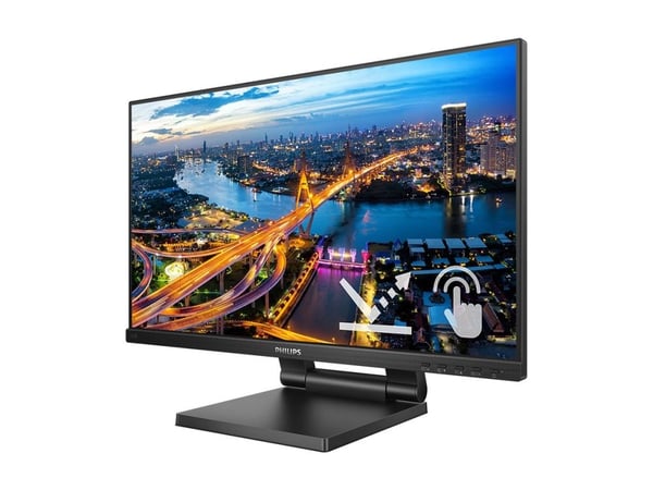Philips 242B1TC - LED-skjerm - 24" (23.8" synlig) - berøringsskjerm - 1920 x 1080 Full HD (1080p) @ 75 Hz - IPS - 250 cd/m² - 1000:1 - 4 ms - HDMI,...