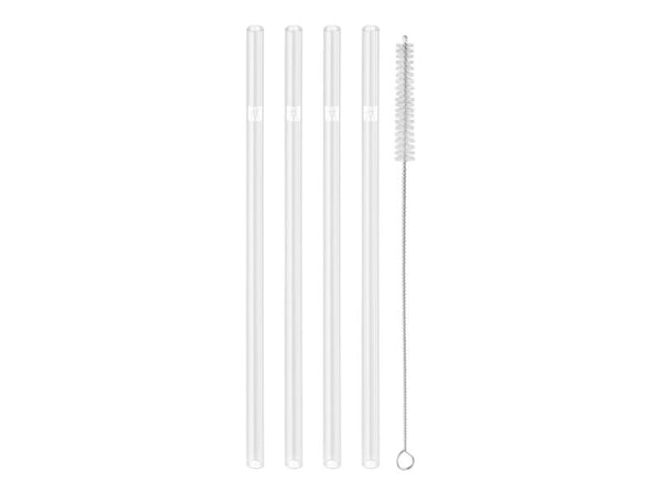 ZWILLING 4 rette glasssugerør Zwilling Sorrento - Gjennomsiktig