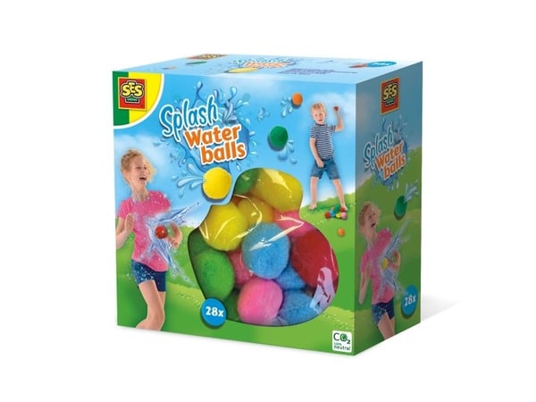 SES Creative 02229, Vannballonger, Flerfarget, 3 år, 28 stykker