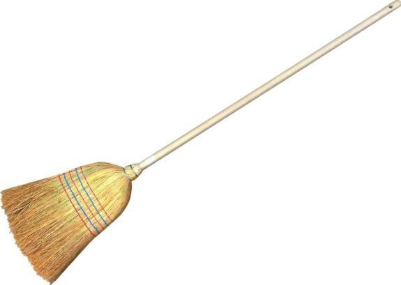 York Sorghum - Hagekost av tre for løv og sand - 140 cm