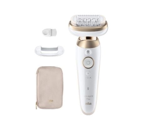 Braun Silk-épil 9 Flex epilator, våt och torr, SES9-011 3D, guld