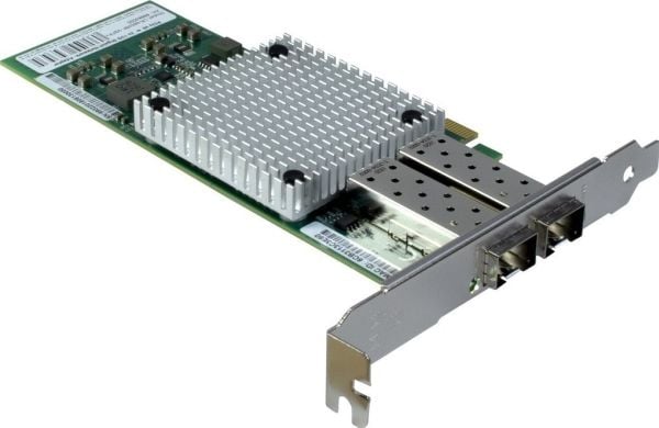 Inter-Tech LR-9802BF-2SFP+ - Nettverksadapter - PCIe 2.0 x8 lav profil - 10 Gigabit SFP+ x 2