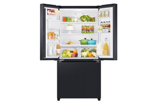 Samsung RF50C530EB1 - Kjøleskap/fryser - fransk dør underfryser med vannautomat - Wi-Fi - bredde: 81.7 cm - dybde: 71.5 cm - høyde: 177.6 cm - 495 ...