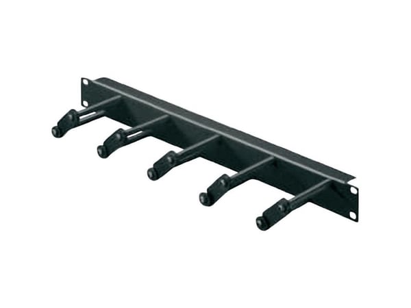Rittal DK - Rackkabelstyringspanel - RAL 9005 - 1U - 19" - for TS IT