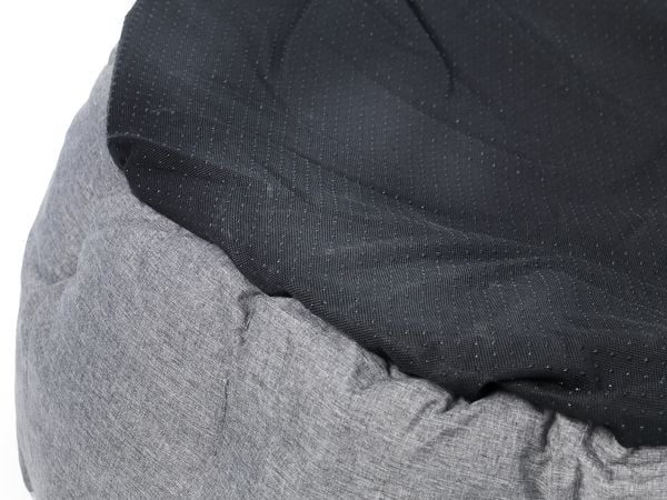 Dogman Buddy Hundbädd Oval Grå 50cm