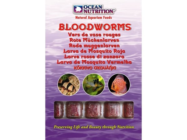 OCEAN NUTRITION Røde myggelarver 100gr
