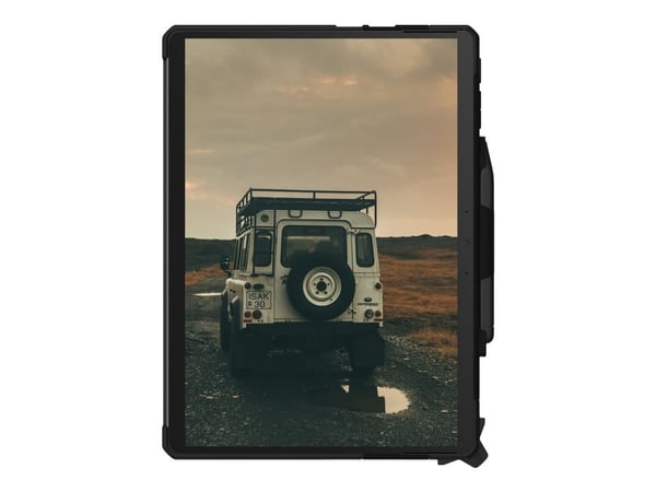 UAG Scout Series Rugged Surface Pro 9 Scout Series w/ Handstrap - Bulk Poly Bag- Black - Baksidesskydd för surfplatta - svart - för Microsoft Surfa...