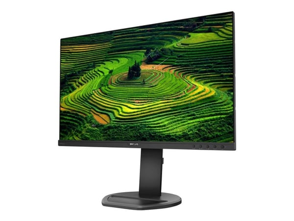 Philips B Line 241B8QJEB - LED-skjerm - 24" (23.8" synlig) - 1920 x 1080 Full HD (1080p) @ 75 Hz - IPS - 250 cd/m² - 1000:1 - 5 ms - HDMI, DVI-D, V...