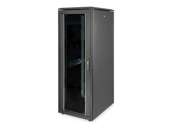 Digitus Unique DN-19 32U-6/8-B-1 - Rack skap - svart, RAL 9005 - 32U - 19"