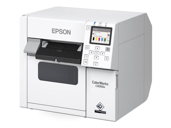 Epson CW-C4000e (bk), Mustesuihku, 1200 x 1200 DPI, 102 mm/s, Langallinen, Valkoinen