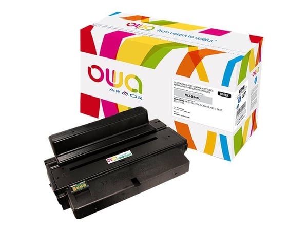 OWA - Svart - kompatibel - gjenfabrikert - tonerpatron (alternativ for: Samsung MLT-D205S) - for Samsung ML-3310, 3312, 3710, 3712; SCX-4833, 4835,...