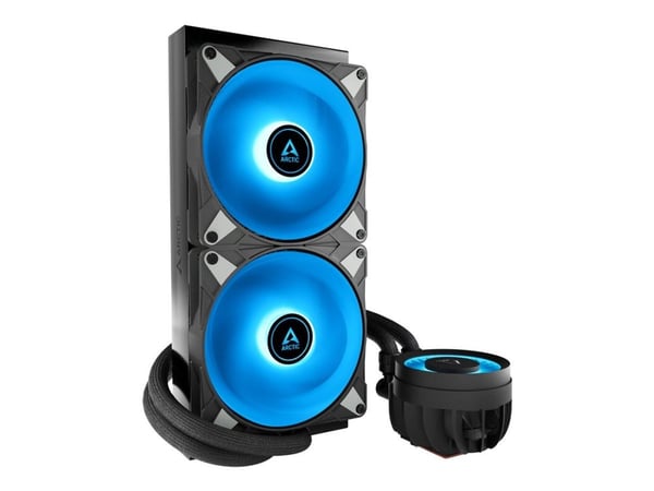 ARCTIC Liquid Freezer III 280 A-RGB, Allt-i-ett vätskekylare, 14 cm, 69,9 cfm/min, 117,06 m³/h, Svart