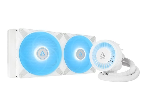 ARCTIC Liquid Freezer III 280 - Væskekjølesystem for prosessor - Radiatorstørrelse: 280 mm - (for: AM4, LGA1700, AM5) - hvit