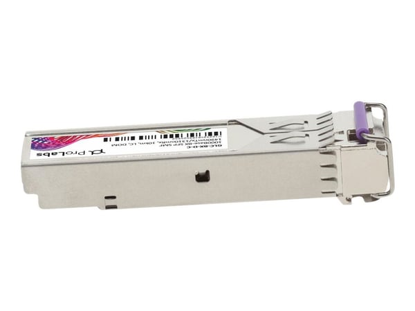 ProLabs GLC-BX-D-C - SFP (mini-GBIC) transceivermodul - 1GbE, Fibre Channel - 1000Base-BX-D - LC-enkeltmodus - opp til 20 km - 1490 (TX) / 1310 (RX...