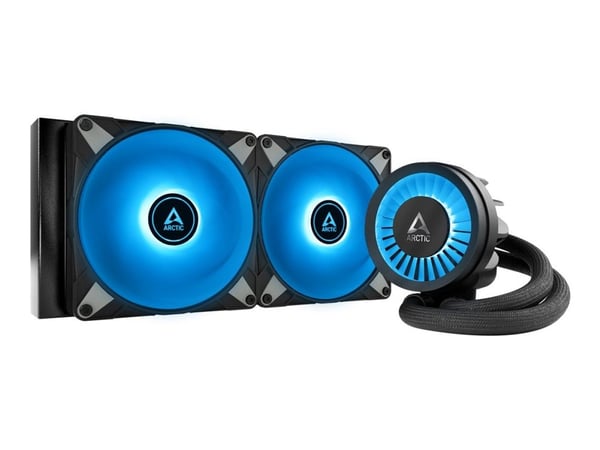 ARCTIC Liquid Freezer III 280 A-RGB, Allt-i-ett vätskekylare, 14 cm, 69,9 cfm/min, 117,06 m³/h, Svart