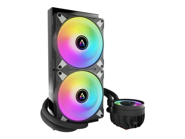 ARCTIC Liquid Freezer III 280 A-RGB, Allt-i-ett vätskekylare, 14 cm, 69,9 cfm/min, 117,06 m³/h, Svart