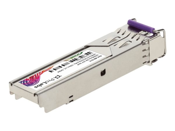 ProLabs GLC-BX-D-C - SFP (mini-GBIC) transceivermodul - 1GbE, Fibre Channel - 1000Base-BX-D - LC-enkeltmodus - opp til 20 km - 1490 (TX) / 1310 (RX...