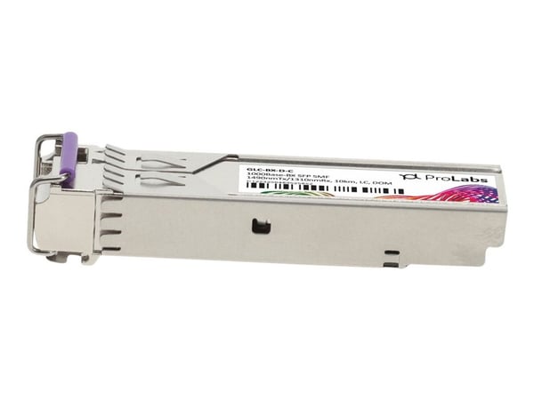 ProLabs GLC-BX-D-C - SFP (mini-GBIC) transceivermodul - 1GbE, Fibre Channel - 1000Base-BX-D - LC-enkeltmodus - opp til 20 km - 1490 (TX) / 1310 (RX...