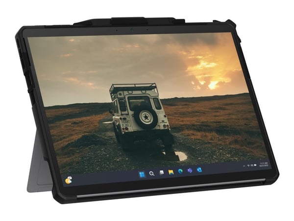 UAG Scout Series Rugged Surface Pro 9 Scout Series w/ Handstrap - Bulk Poly Bag- Black - Baksidesskydd för surfplatta - svart - för Microsoft Surfa...