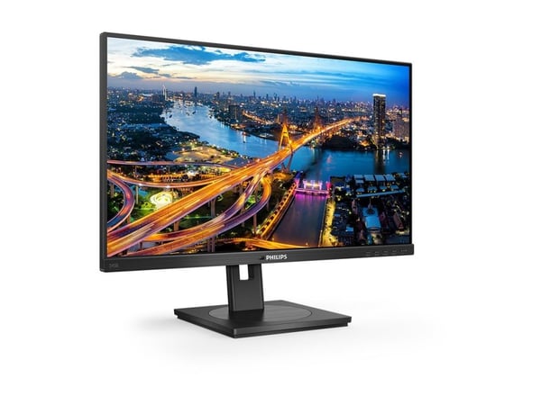 Philips B Line 245B1 - LED-skjerm - 24" - 2560 x 1440 QHD @ 75 Hz - IPS - 250 cd/m² - 1000:1 - 4 ms - HDMI, DVI-D, DisplayPort - høyttalere - svart...