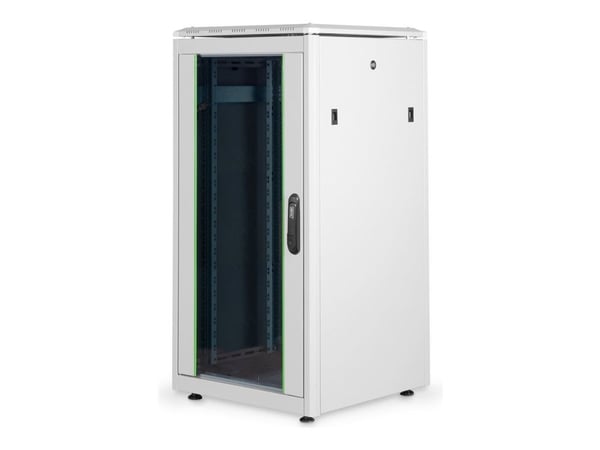 DIGITUS Professional Unique DN-19 22U-6/6-1 - Rack skap - lysegrå, RAL 7035 - 22U - 19"