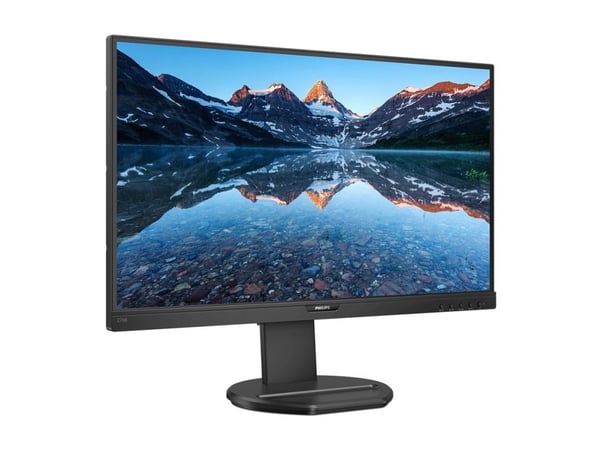Philips B Line 276B9 - LED-skjerm - 27" - 2560 x 1440 QHD @ 75 Hz - IPS - 350 cd/m² - 1000:1 - 4 ms - HDMI, DisplayPort, USB-C - høyttalere - svart...
