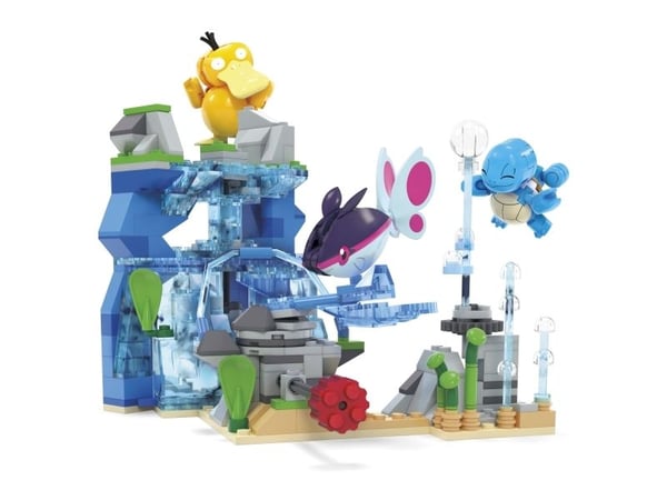 MEGA Pokémon Aquatic Adventure, Byggesett, 8 år, plast, 319 stk