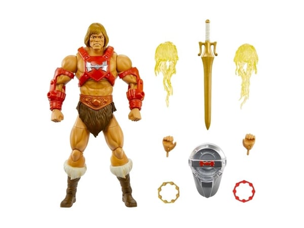 Masters of the Universe Masterverse Thunder Punch He-Man Action Figure, 6 år, Flerfarget, Plast