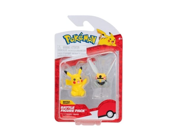 Pokémon Battle Figure Ninjask and Pikachu