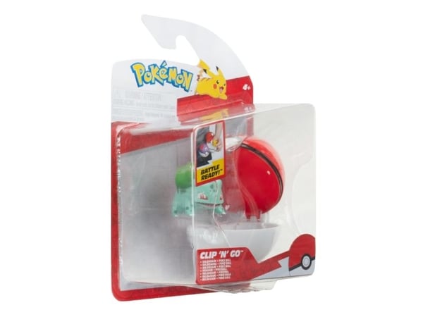 Pokémon Clip N Go Bulbasaur with Poke Ball