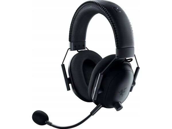 Razer BlackShark V2 PRO - For PlayStation - hodesett - full størrelse - Bluetooth / 2,4 GHz radiofrekvens - trådløs - svart