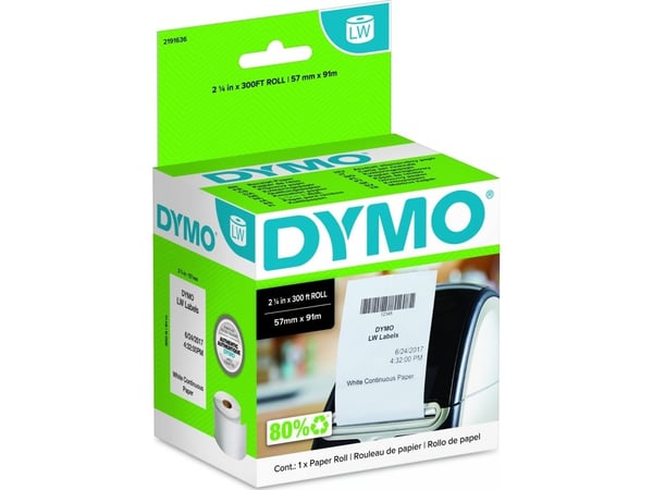 DYMO 2191636, Ikke-klebende DVD-innleggspapir, DYMO, Belgia