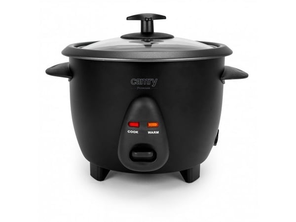 Adler Camry ryžių viryklė | CR 6419 | 400 W | 1 L | Programų skaičius 2 | Juodas