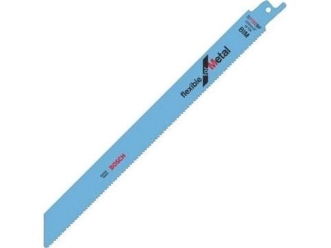 Bosch flexible for Metal S 1122 BF - Sagblad - for rør, blikk, profiles - lengde: 225 mm (en pakke 25)