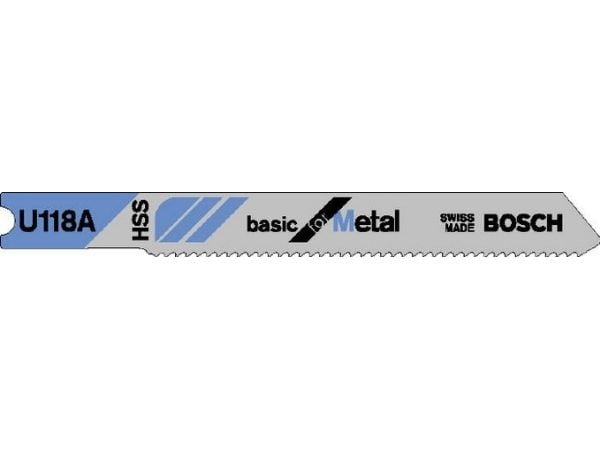 Bosch Basic for Metal 80 mm stikksagblad U 118 A 2608631511