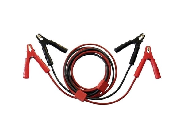 SET® SKS25-ST Käynnistyskaapelit 25 mm² kupari 3,50 m suojapiirillä, teräslevykiristimillä varustettuna