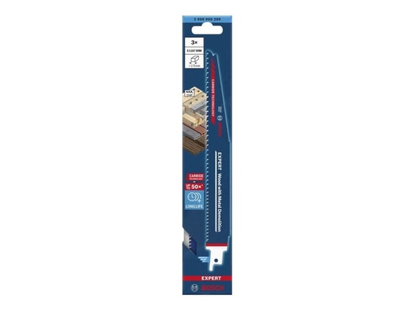 Bosch BAJONETSAVKLINGE S1167XHM WOOD/MET 3 STK 3 STK