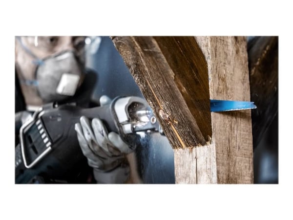 Bosch Expert Wood with Metal Demolition S 1167 XHM - Sagblad - for tre med spiker, løvtre, plastic composites - 3 deler - lengde: 225 mm - bredde: ...